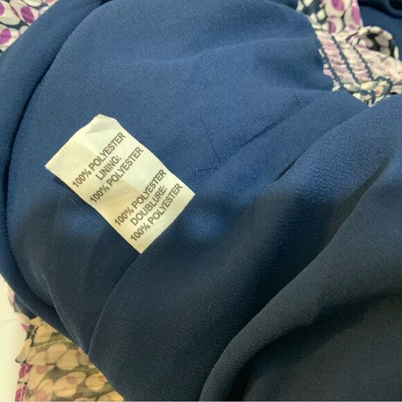 Ramy Brook- geometric pattern multicolor- puffed sleeves Women’s XS - Picture 7 of 8